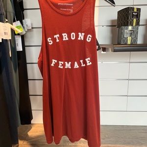 good hYOUman Beautiful Burnt Orange Tank